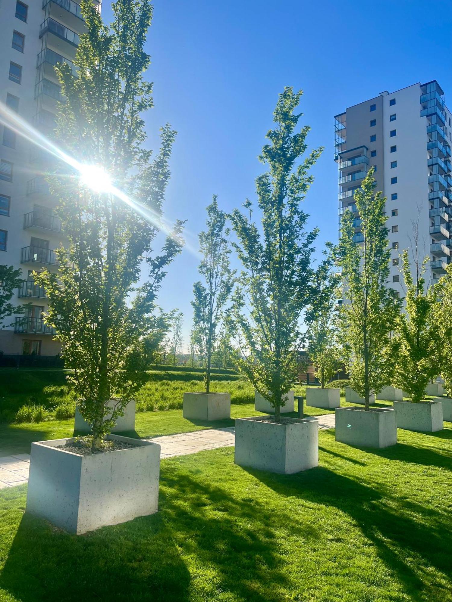 Amber Apartment On 14 Floor Γκντανσκ Εξωτερικό φωτογραφία